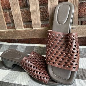 Genuine leather boho sandals
